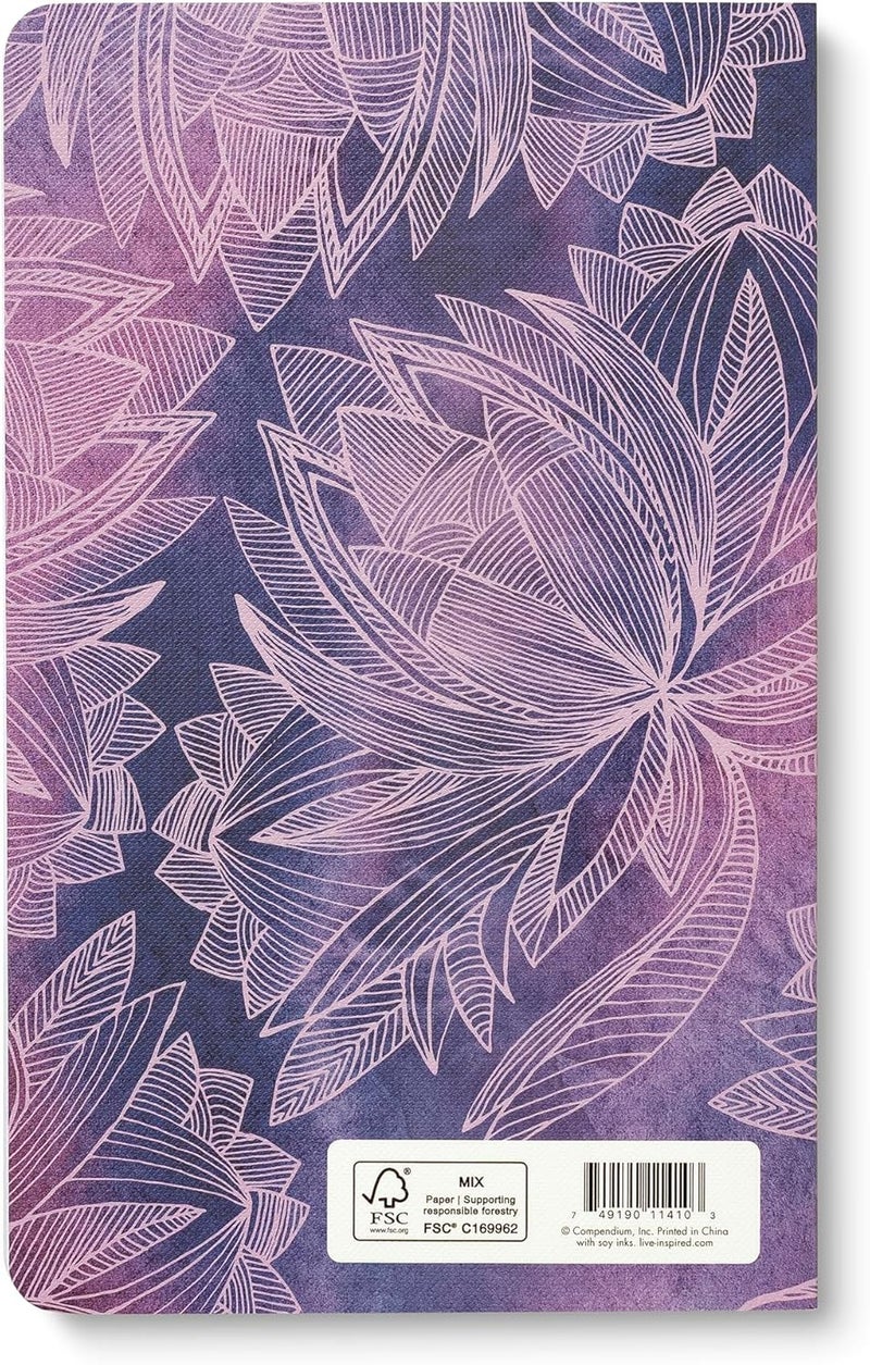 Compendium Softcover Journal – “Who looks outside, dreams. Who looks inside, awakens.”— A Write Now Journal with 128 Lined Pages, 5"W x 8"H - Image 4